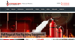 Desktop Screenshot of firescanindia.com